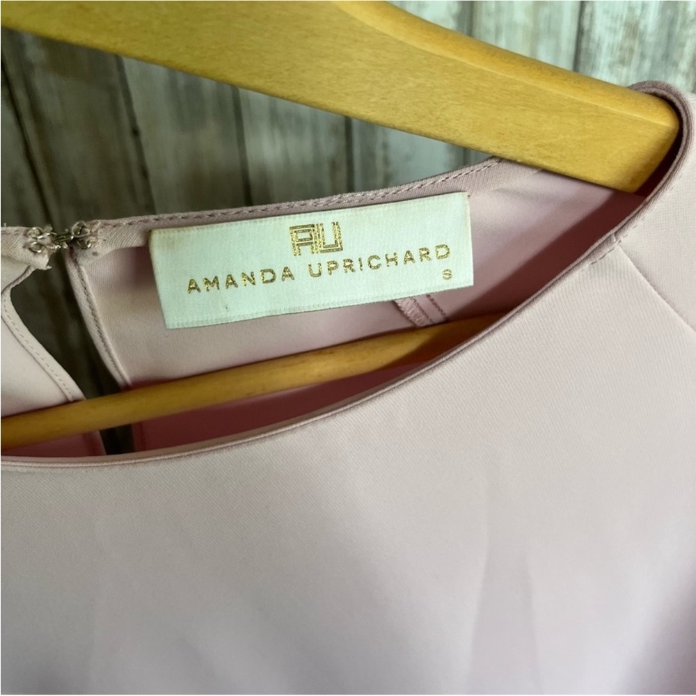 Amanda Uprichard Lavender Open Tie Shoulder/Arm Blouse - Picture 4 of 4